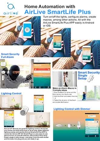 Home Automation with AirLive SmartLife Plus