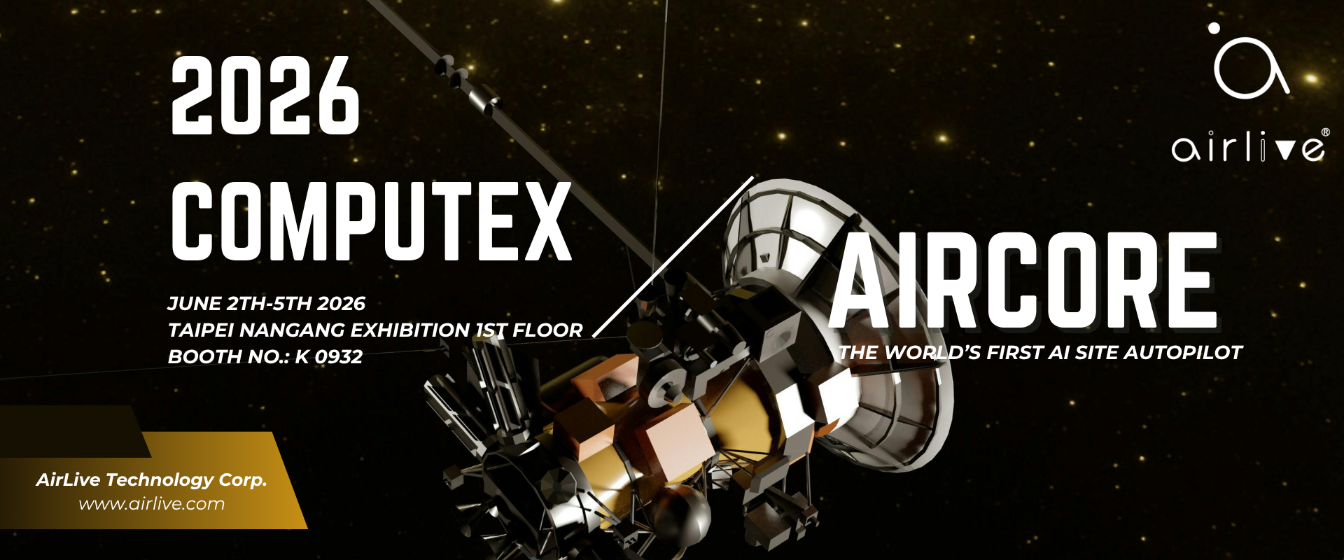 AirLive 2026 Computex banner