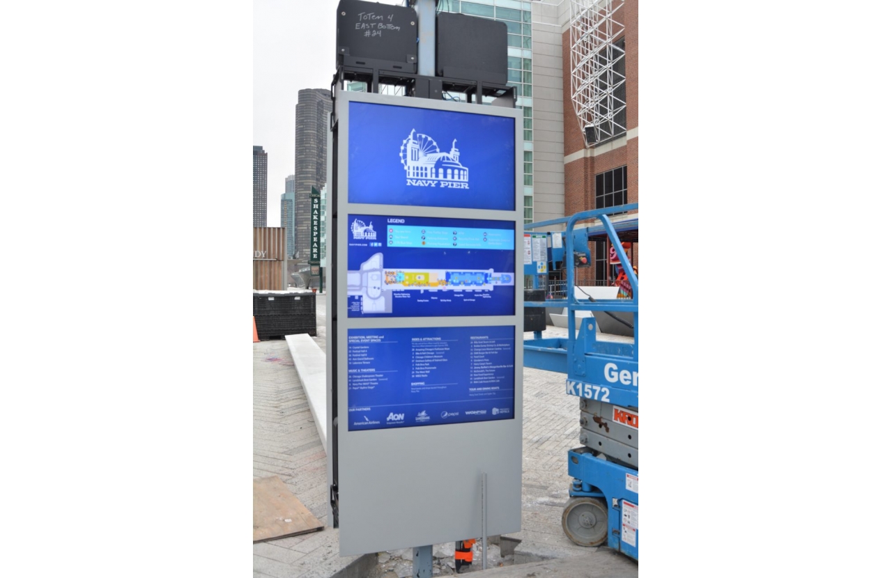 Outdoor Digital Signage Application