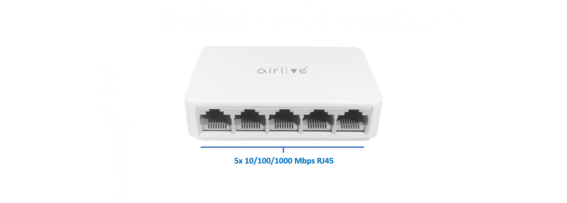 Plug-and-Play 5-Port Gigabit Switch