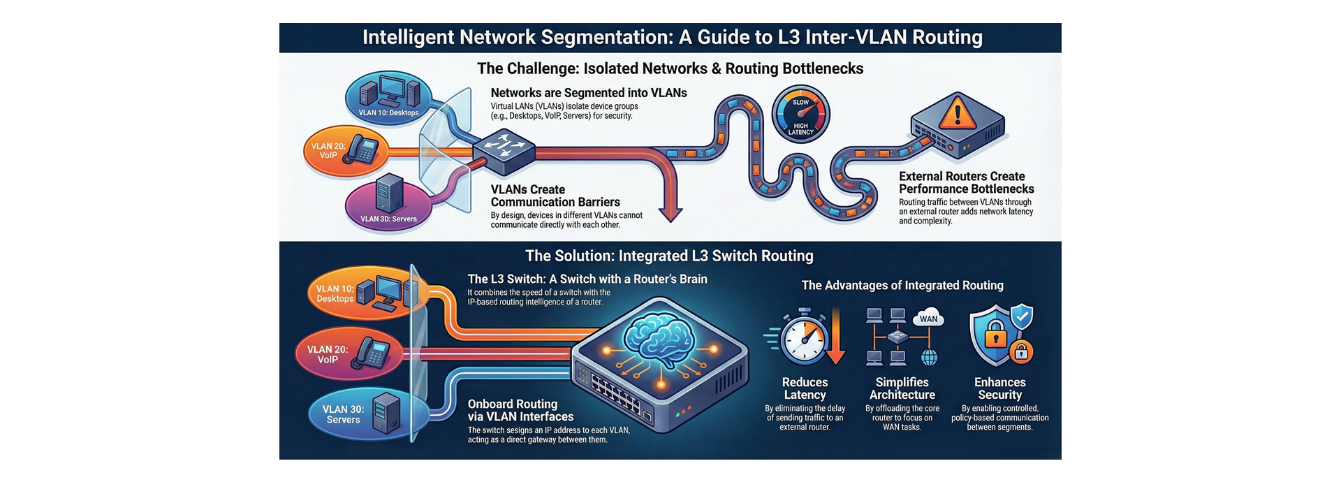 L3 VLAN IP Routing Interface Management