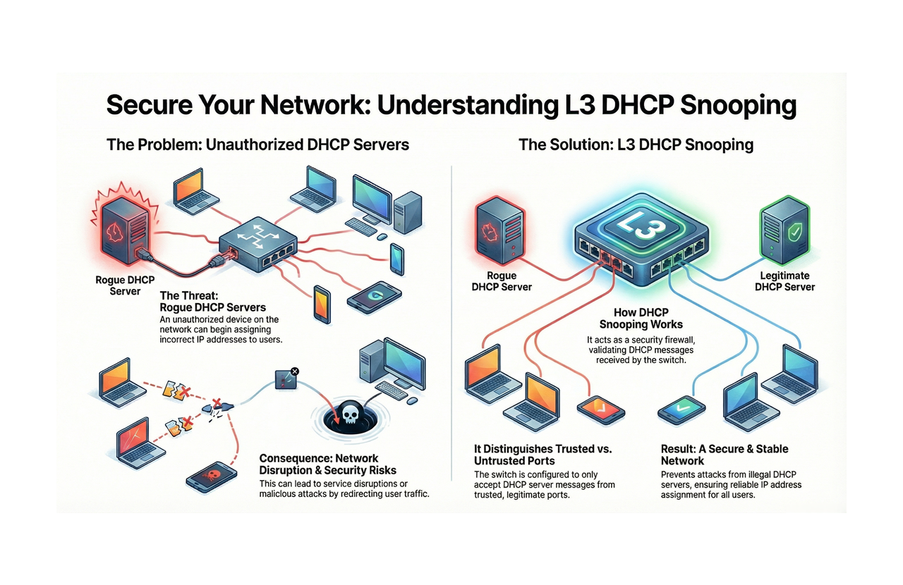 L3 DHCP Snooping Support