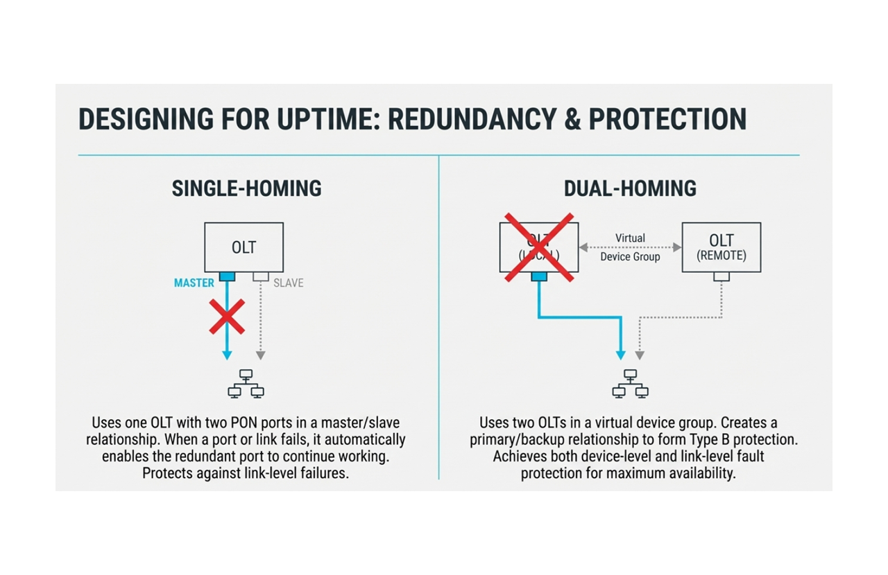 Redundancy and link protection