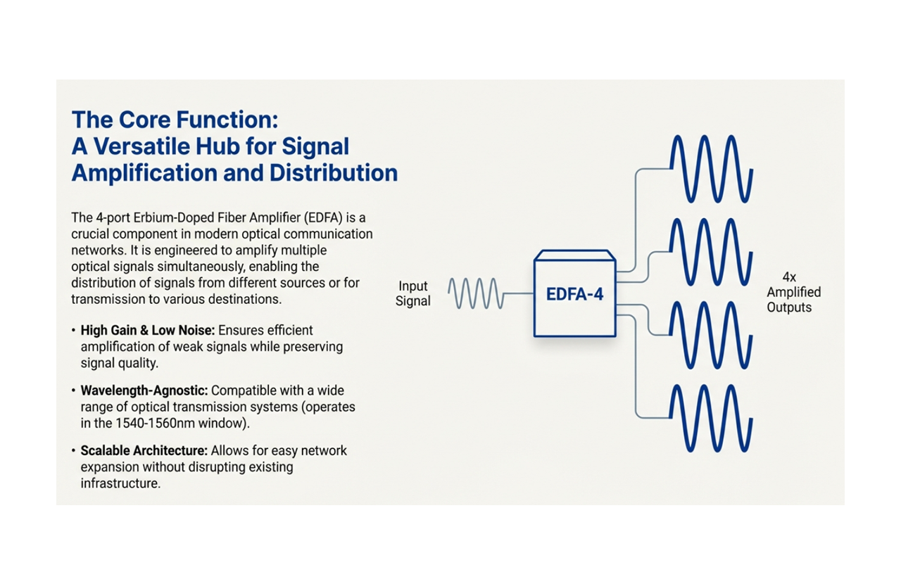 A Versatile Hub for Signal Amplification and Distribution