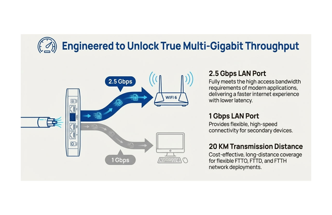 Engineered to Unlock True Multi-Gigabit Throughput