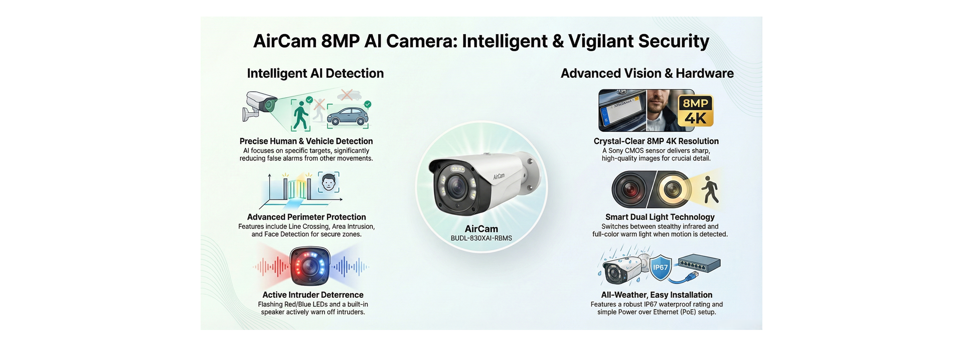 AirCam Intelligent & Vigilant Security