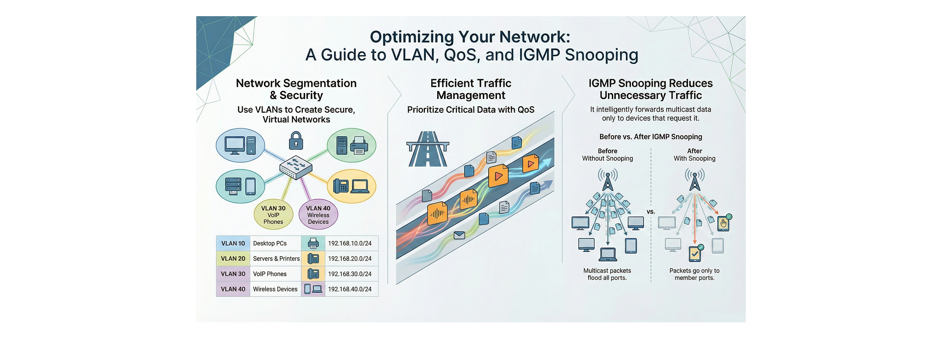 VLAN for enhanced network security
