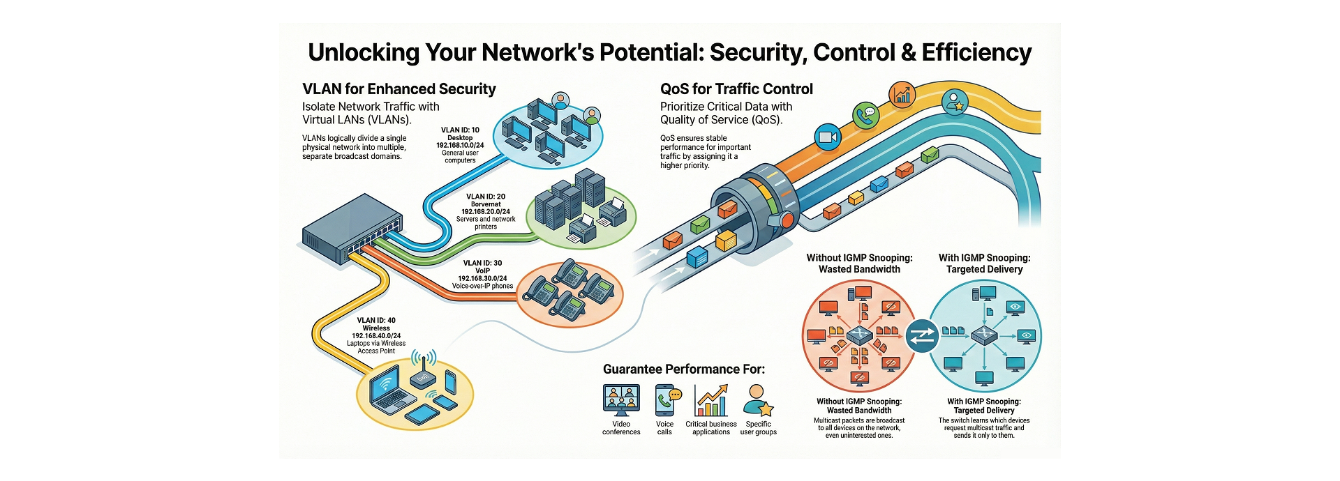 VLAN for enhanced network security