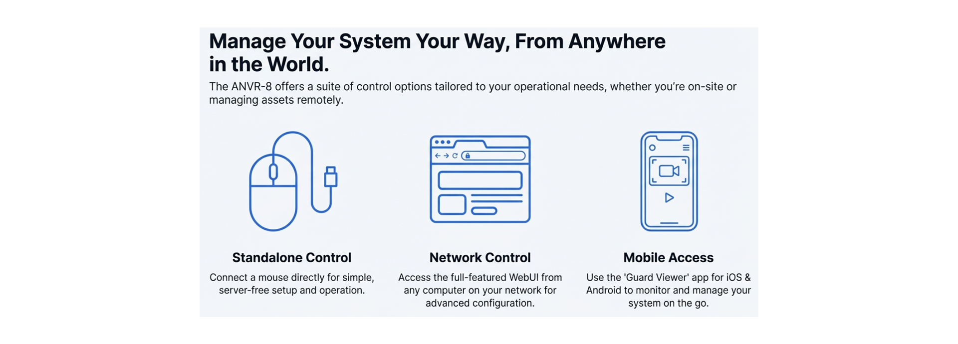 Control from Anywhere