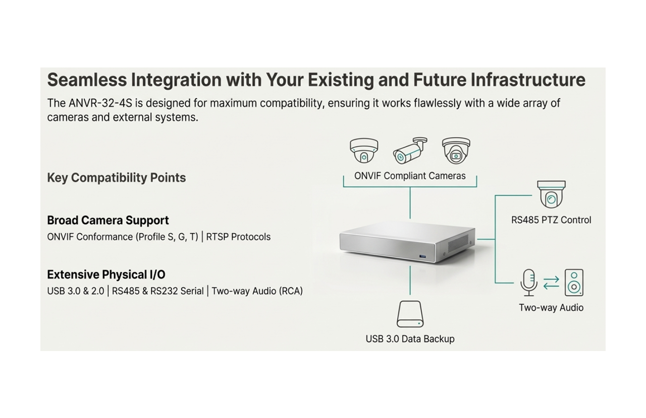 Seamless Integration with your existing and future infrastructure