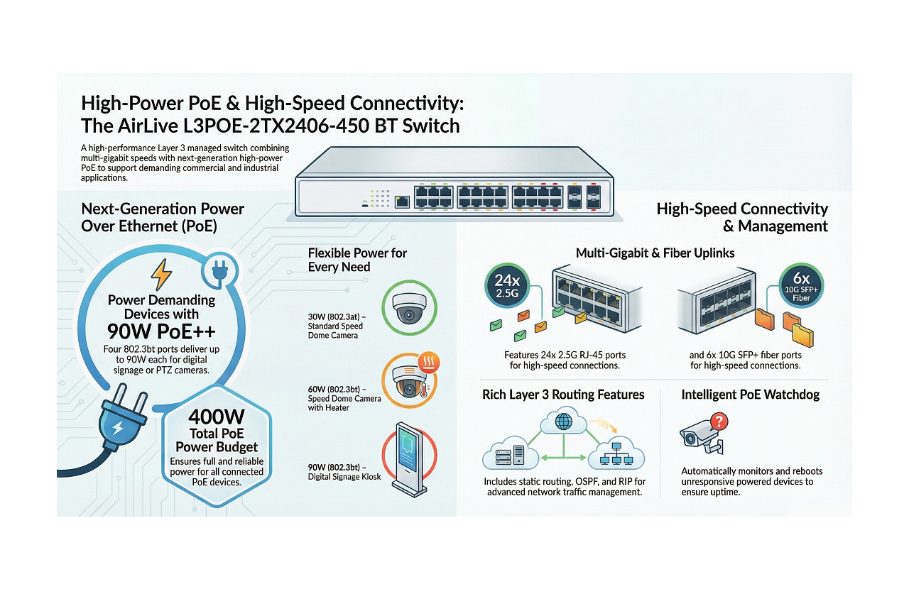 802.3BT High Power PoE