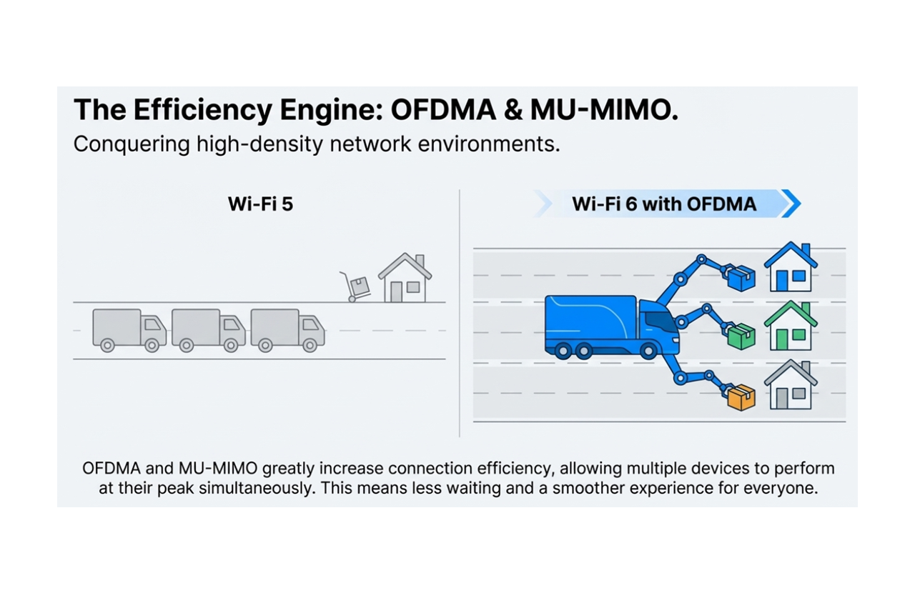 75%~80% Boosts WiFi Range and Coverage