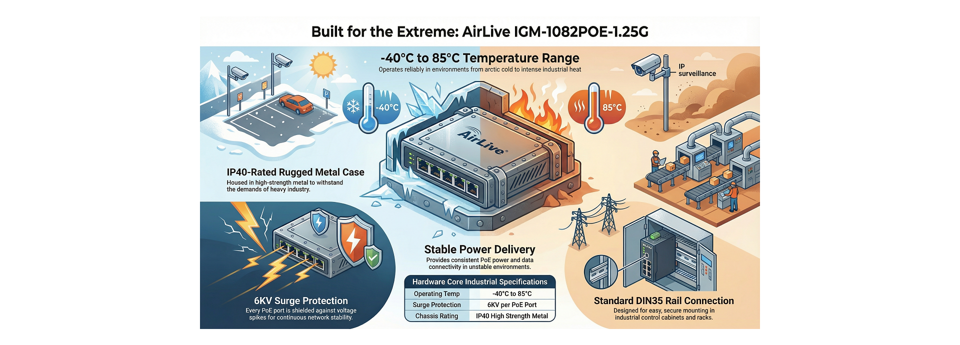 Built for Harsh Environment