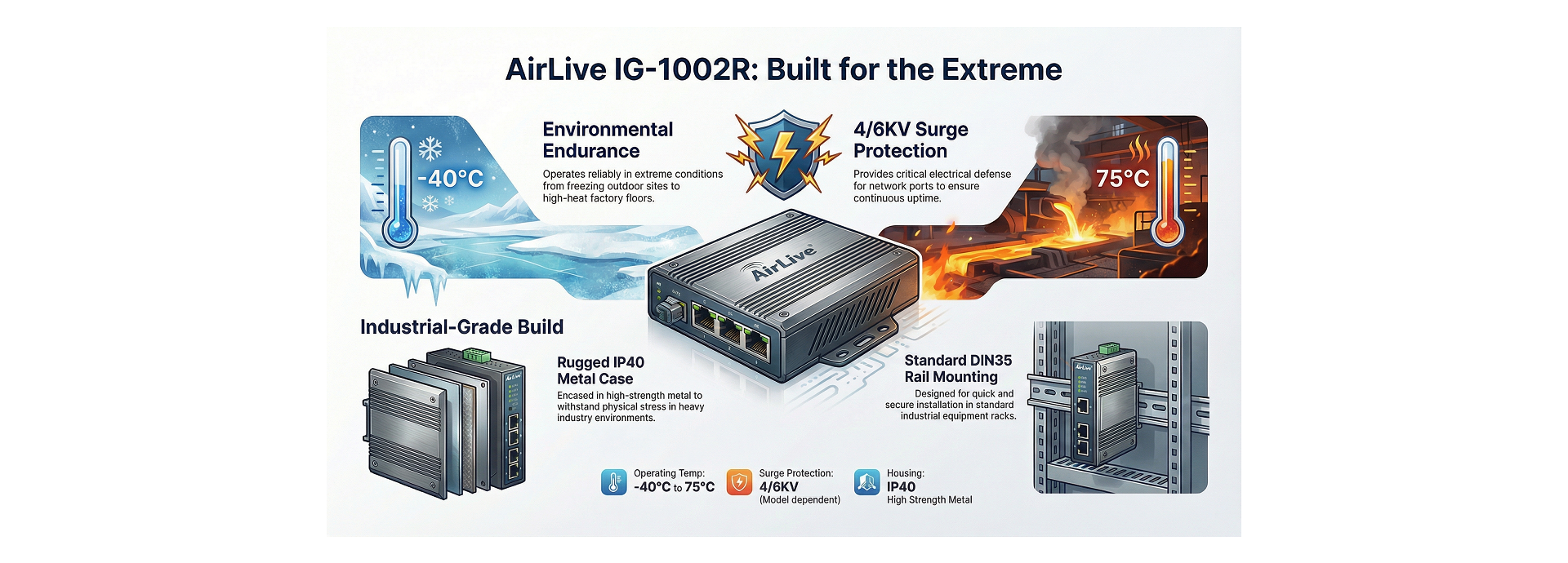 Built for Harsh Environment