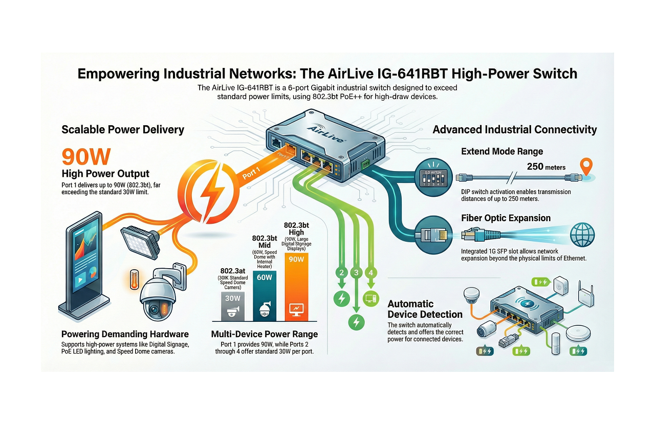 802.3BT High Power PoE
