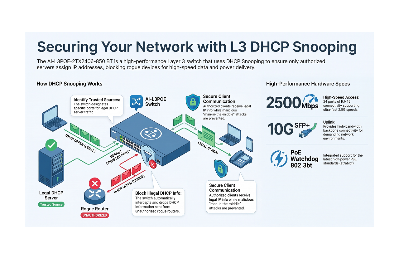 L3 DHCP Snooping Support