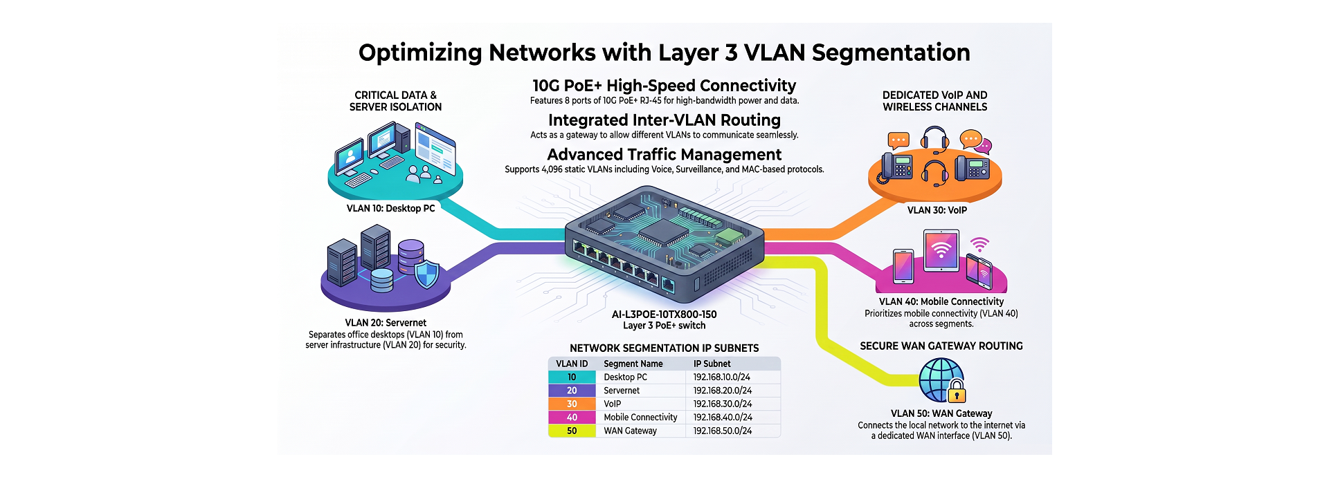 L3 VLAN IP Routing Interface Management