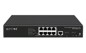 POE-GSH802M-120: Managed 120W Gigabit PoE+ Switch