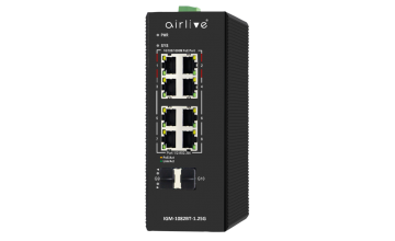 IGM-1082BT-1.25G: Industrial Ring Managed Gigabit PoE++ Switch