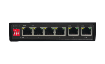 POE-GSH420-60: Plug and Play Gigabit POE+ Switch, VLAN, 60W  