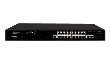 POE-GSH1602M-200: Managed Gigabit 200W PoE+ Switch