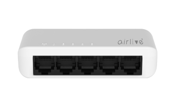 Live-5GT: 5-port SOHO Gigabit Switch, Plug and Play