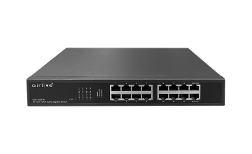 Live-16GTM: 16-port SOHO Gigabit switch, VLAN, Plug and Play