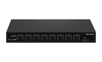 WEB-10XGF8: 8-port 10G SFP+ Web Smart Multi Gigabit Fiber Switch