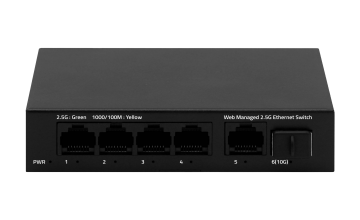 WEB-2TX501: 2.5Gbps Base-T Web Smart Multi Gigabit Switch