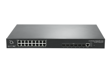 AI-L3POE-2TX1606-420 BT: AirCore 22-Port L3 and AI Management 2.5GE PoE++ Switch, including 6*10G SFP+