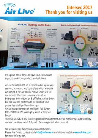 Intersec 2017 Thank you for visiting us