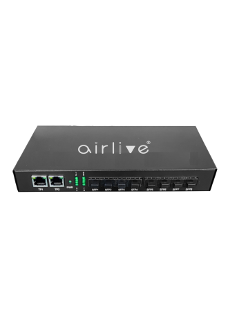 Ether-8GF: 10-port Gigabit Fiber switch