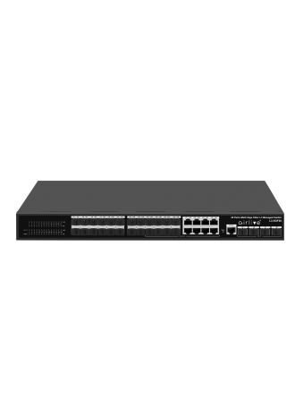 L3-XGF28: L3 28-port Managed Gigabit Fiber Switch with 10G uplink