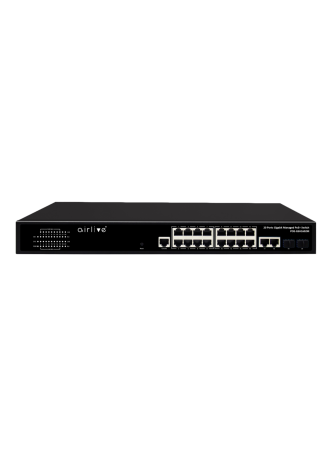 POE-GSH1602M-200: Managed Gigabit 200W PoE+ Switch