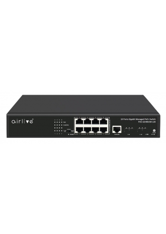 POE-GSH802M-120: Managed 120W Gigabit PoE+ Switch