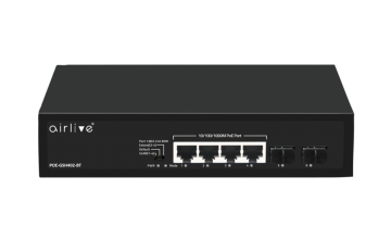 POE-GSH402-BT Series: 6-port Gigabit POE Switch, 802.3at/bt, 60W/120W