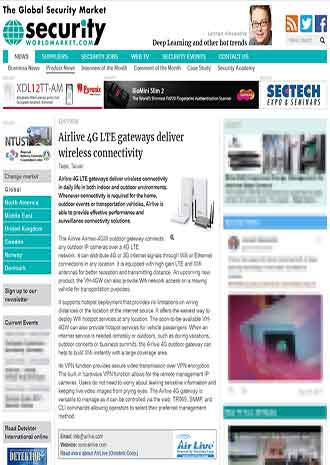 AirLive 4G LTE gateways deliver wireless connectivity