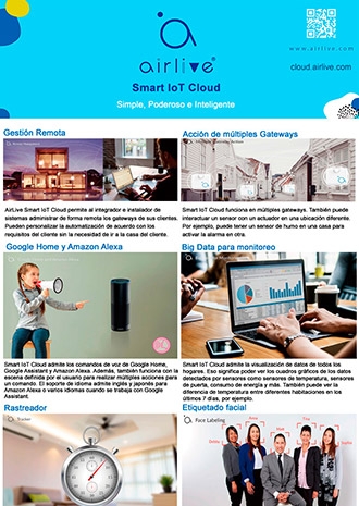 AirLive Cloud for Smart IoT home and office (ES)